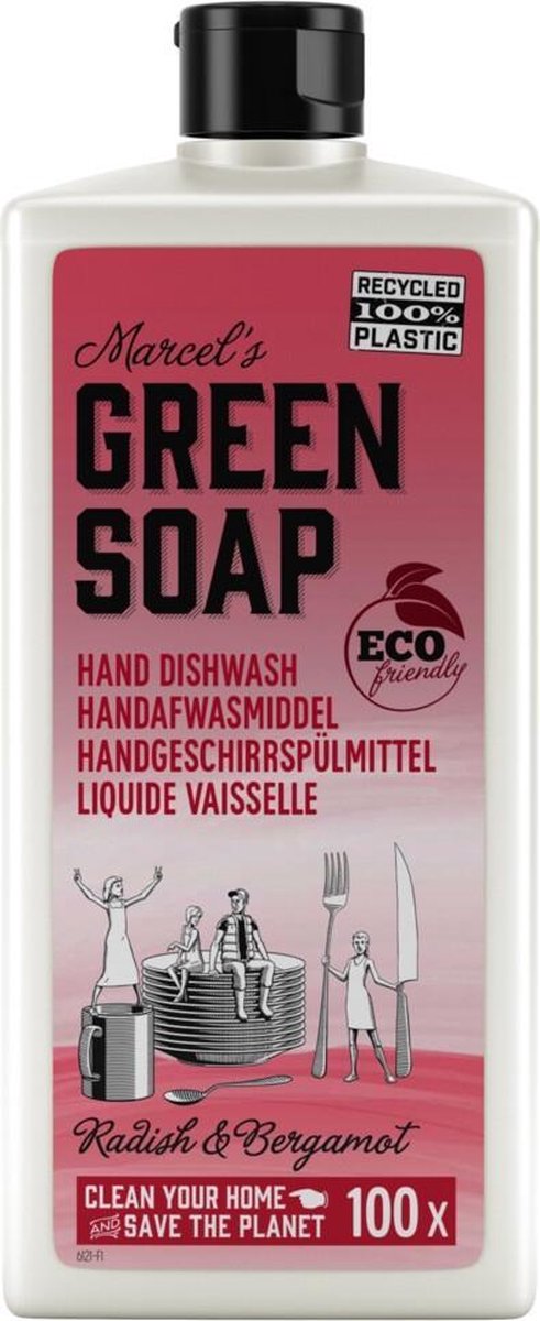Marcels Green Soap Afwasmiddel Radijs & Bergamot