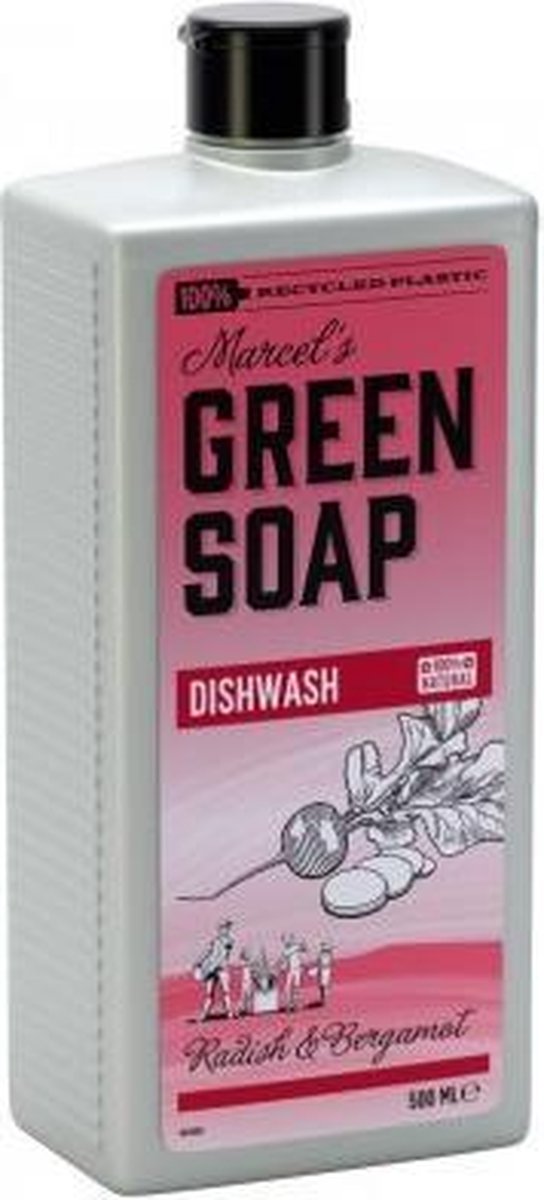 Marcels Green Soap Afwasmiddel Radijs & Bergamot