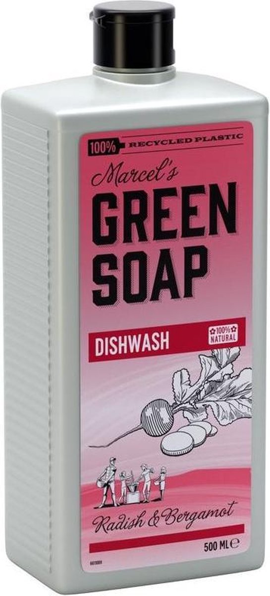 Marcels Green Soap Afwasmiddel Radijs & Bergamot