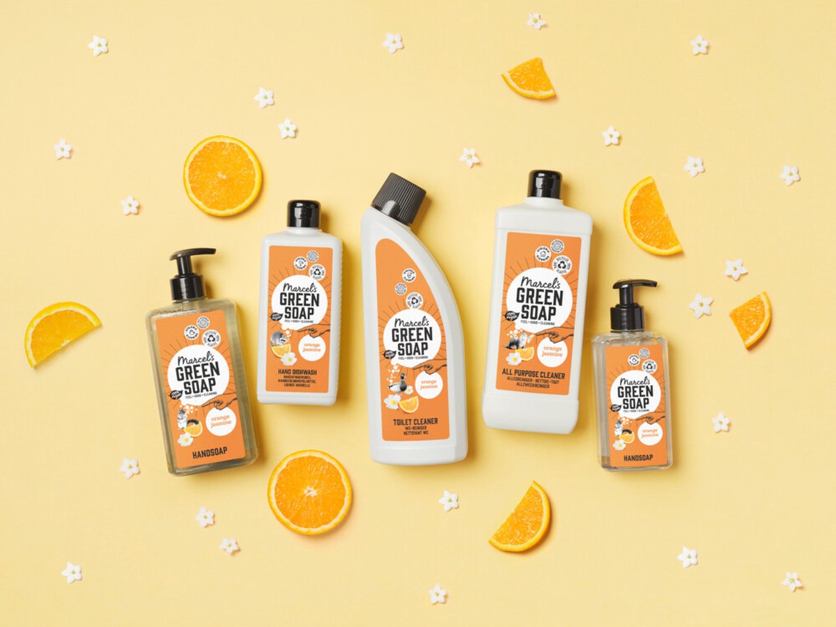 Marcels Green Soap Afwasmiddel Sinaasappel & Jasmijn