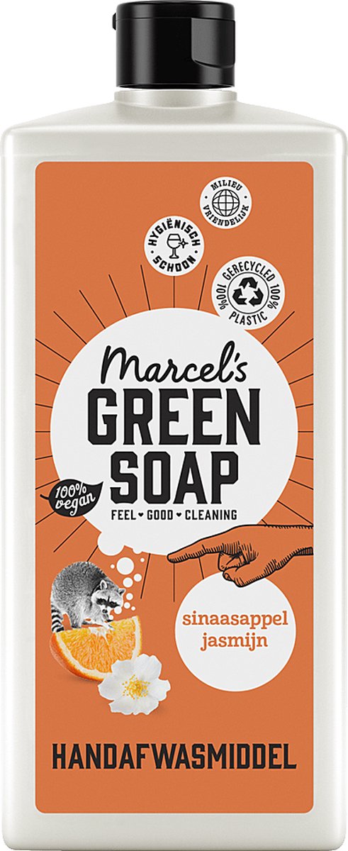 Marcels Green Soap Afwasmiddel Sinaasappel & Jasmijn