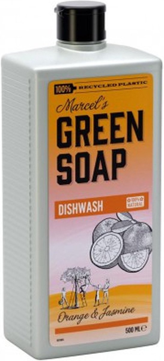 Marcels Green Soap Afwasmiddel Sinaasappel & Jasmijn