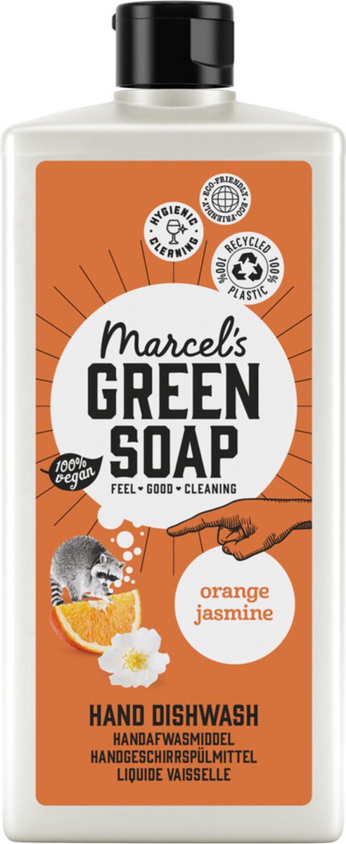 Marcels Green Soap Afwasmiddel Sinaasappel & Jasmijn