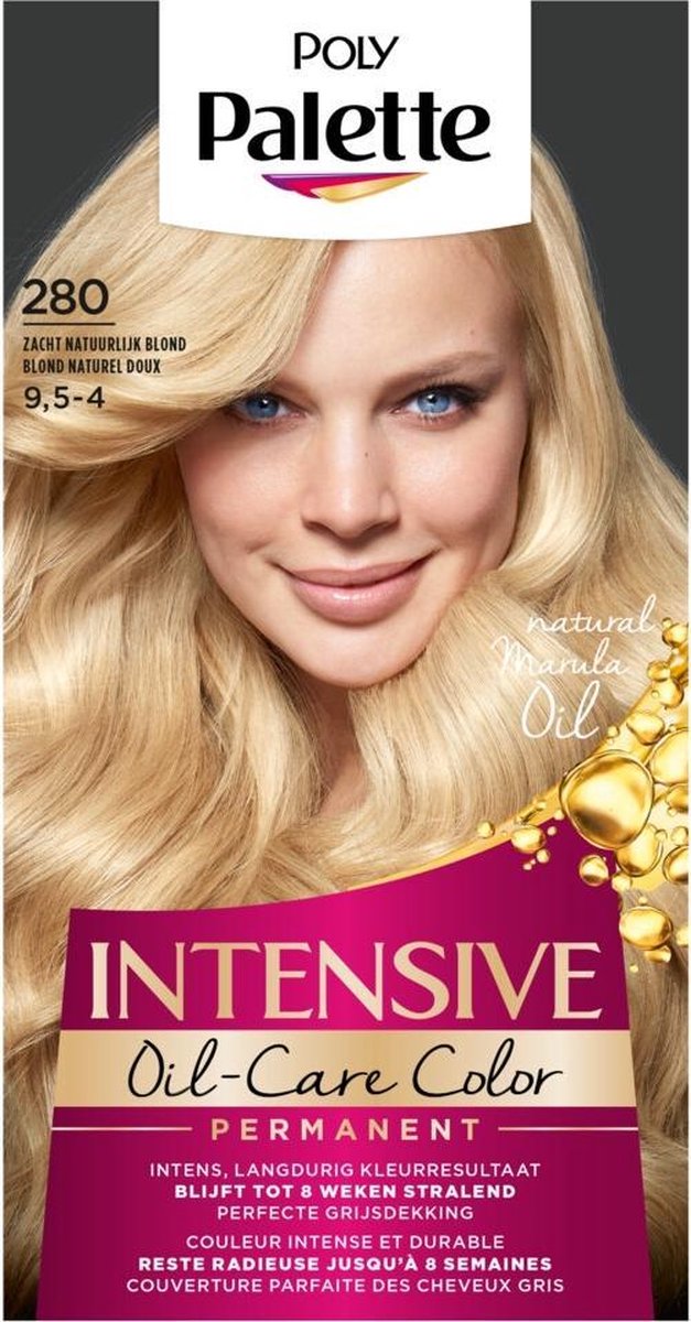 Poly Palette Intensive Crème Color 280 Zacht Natuurlijk Blond