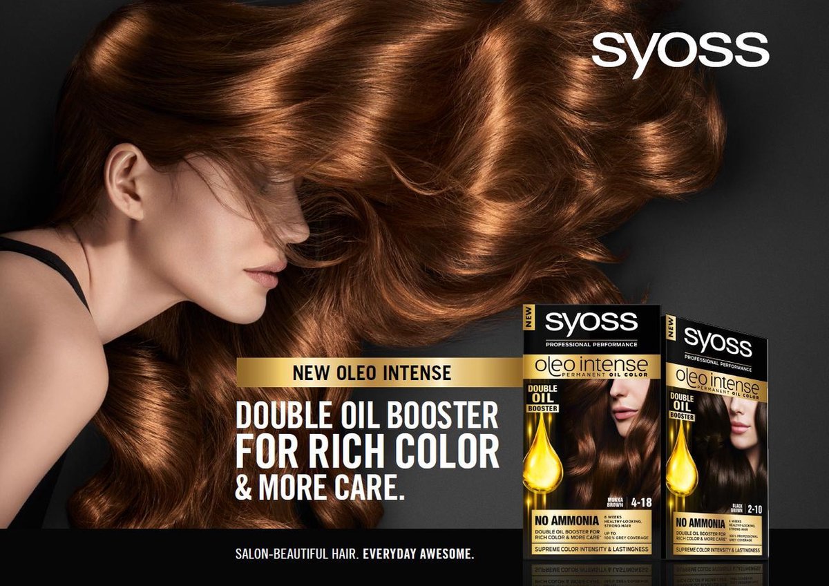 Syoss Oleo Intense 4-50 Ijzig - Bruin