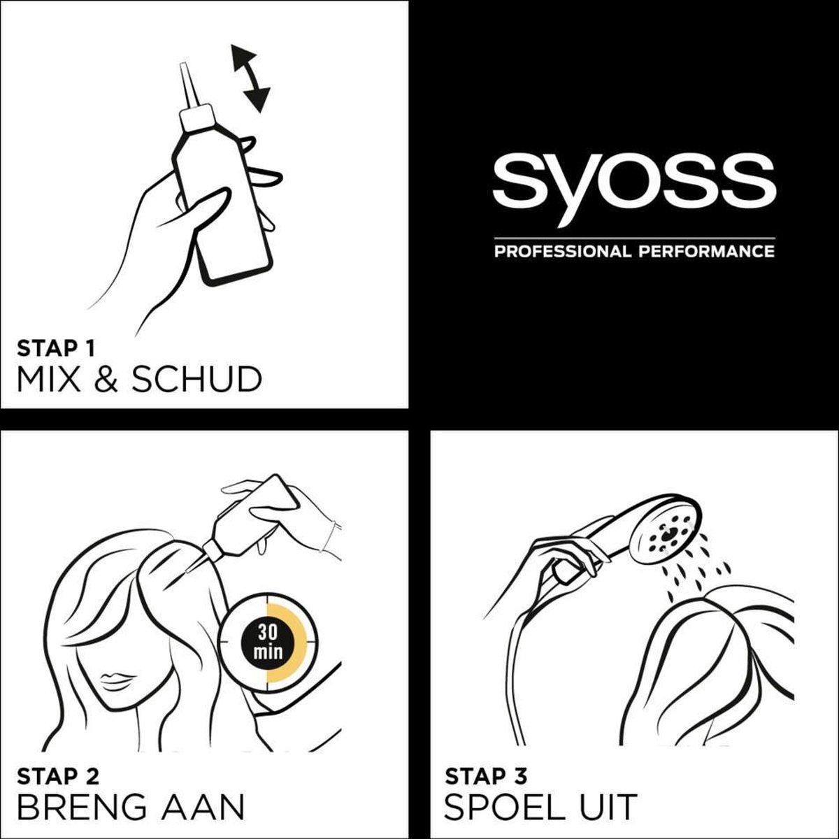 Syoss Oleo Intense 4-50 Ijzig - Bruin
