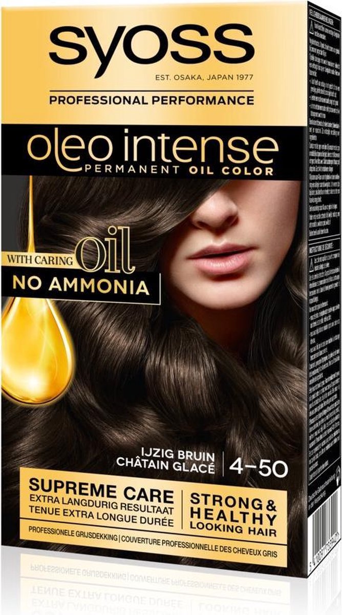 Syoss Oleo Intense 4-50 Ijzig - Bruin