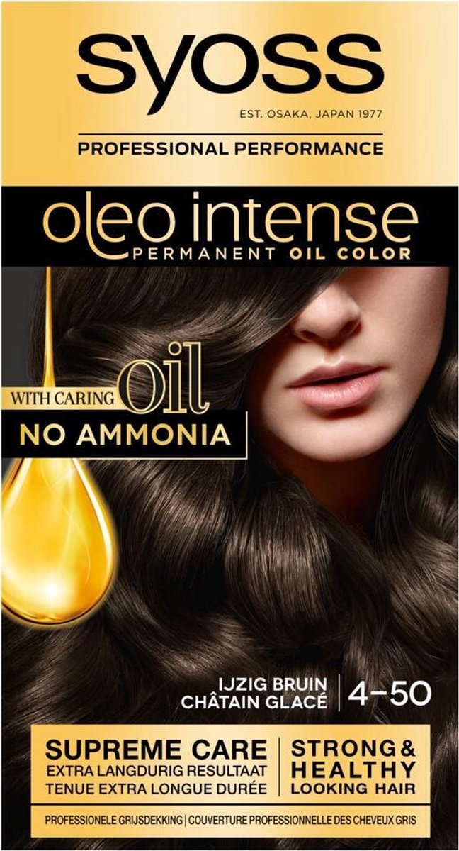 Syoss Oleo Intense 4-50 Ijzig - Bruin