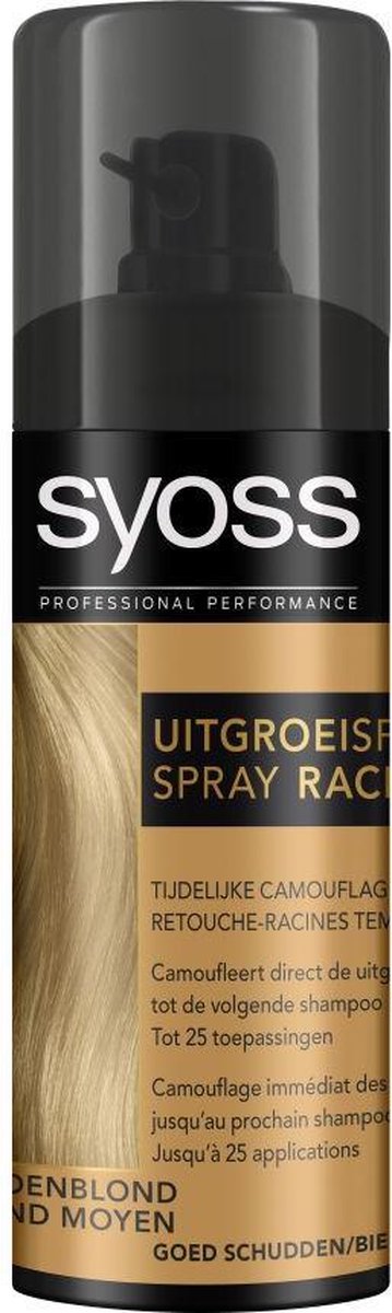 Syoss Middenblond Uitgroeispray
