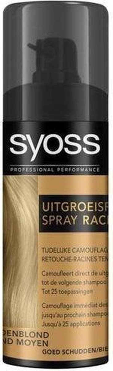 Syoss Middenblond Uitgroeispray