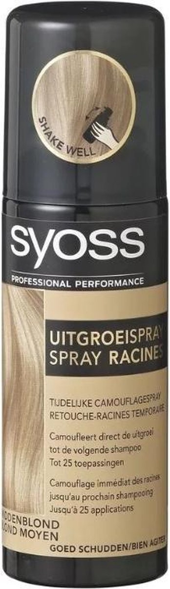 Syoss Middenblond Uitgroeispray