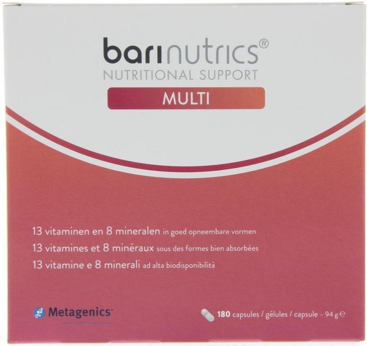 Barinutrics Metagenics Multi Capsules