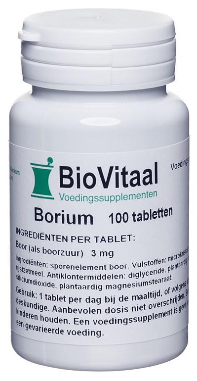 Biovitaal Borium 3mg Tabletten