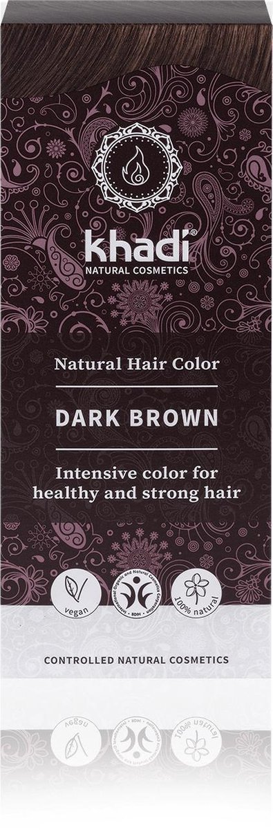 Khadi Haarverf Dark Brown