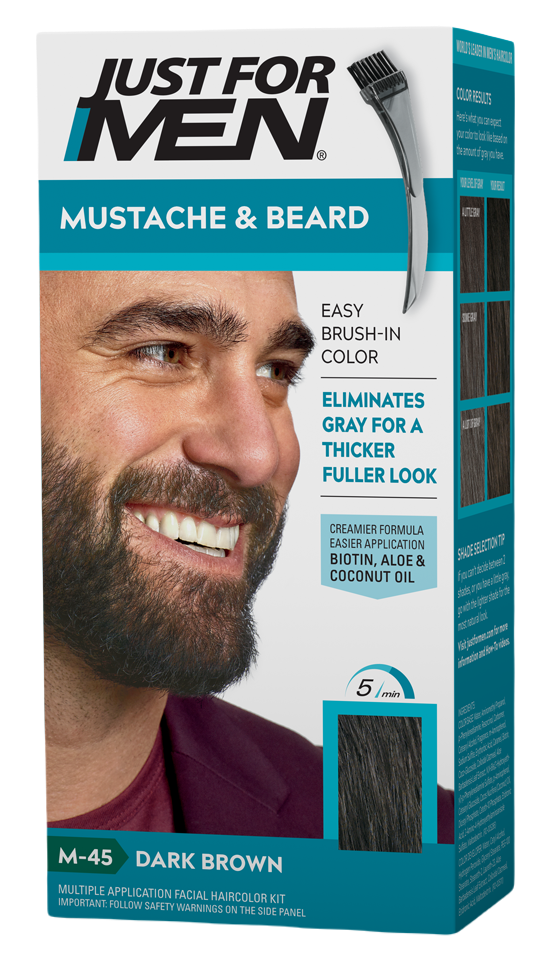 Just For Men Mustache & Beard Dark Brown M-45