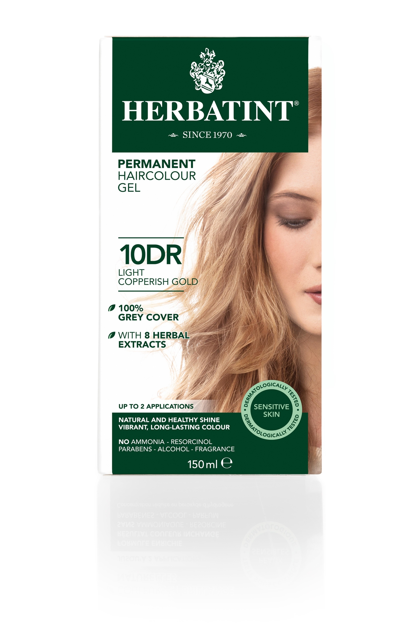 Herbatint Haarverf 10DR Light Copperish Gold