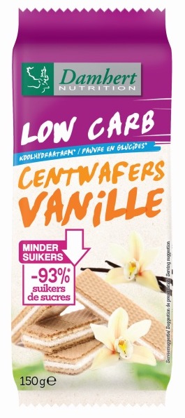 Damhert Low Carb Centwafers vanille