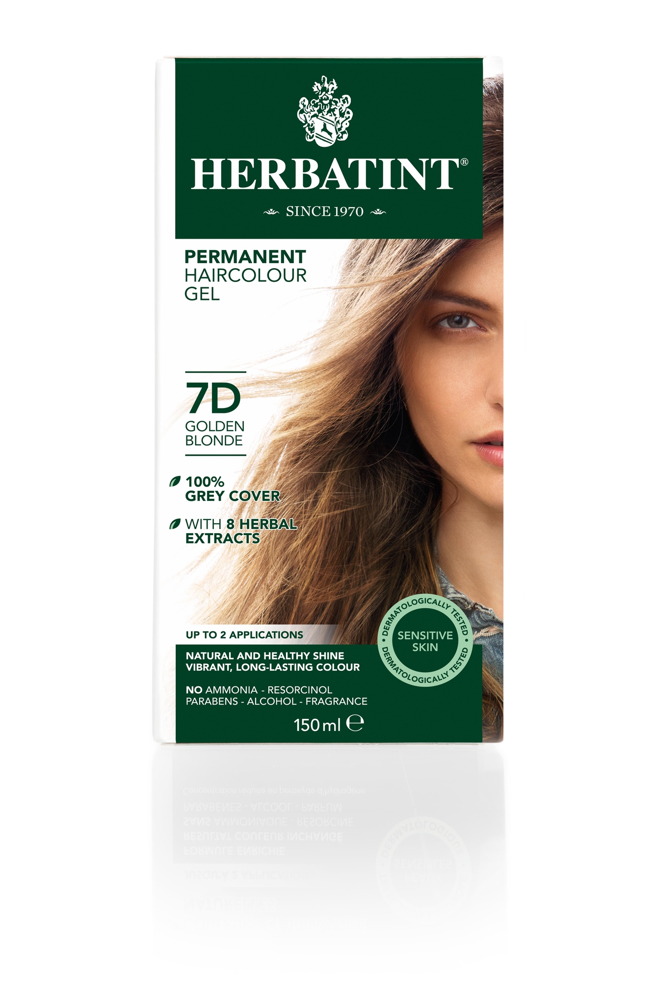 Herbatint Haarverf 7Dblond - Goud