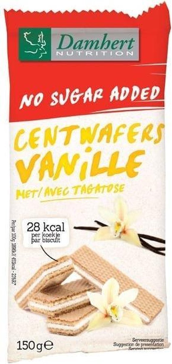 Damhert Low Carb Centwafers Cacao