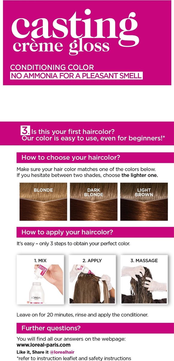 L'Oreal Paris L'Oréal Paris Casting Crème Gloss 630 Caramel