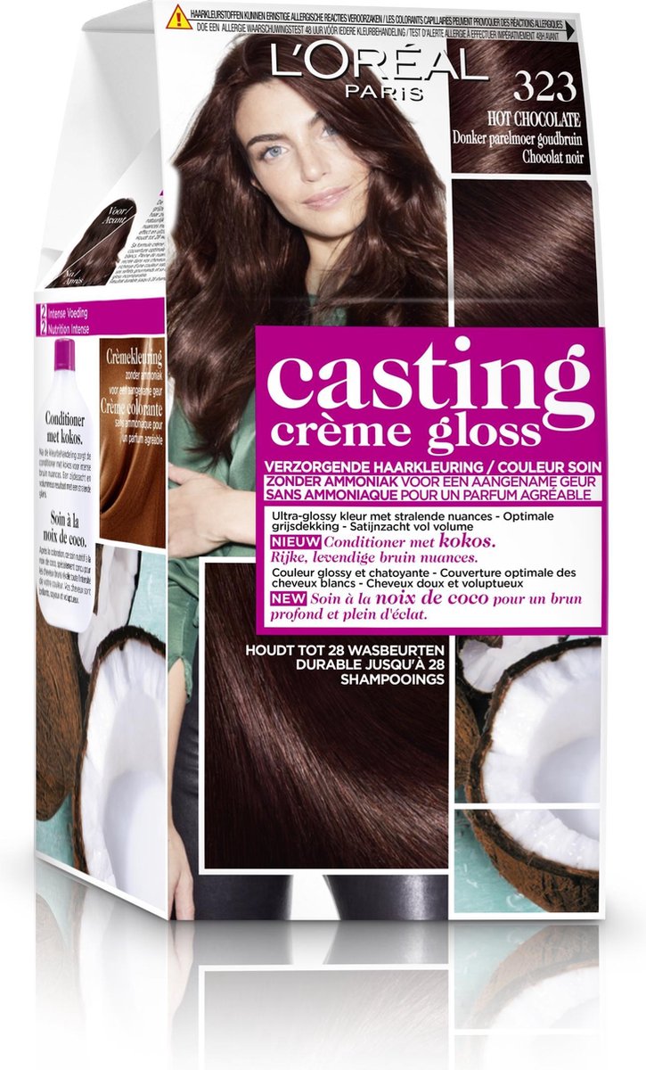 L'Oreal Paris L&apos;Oréal Paris Casting Crème Gloss 323 Hot Chocolate