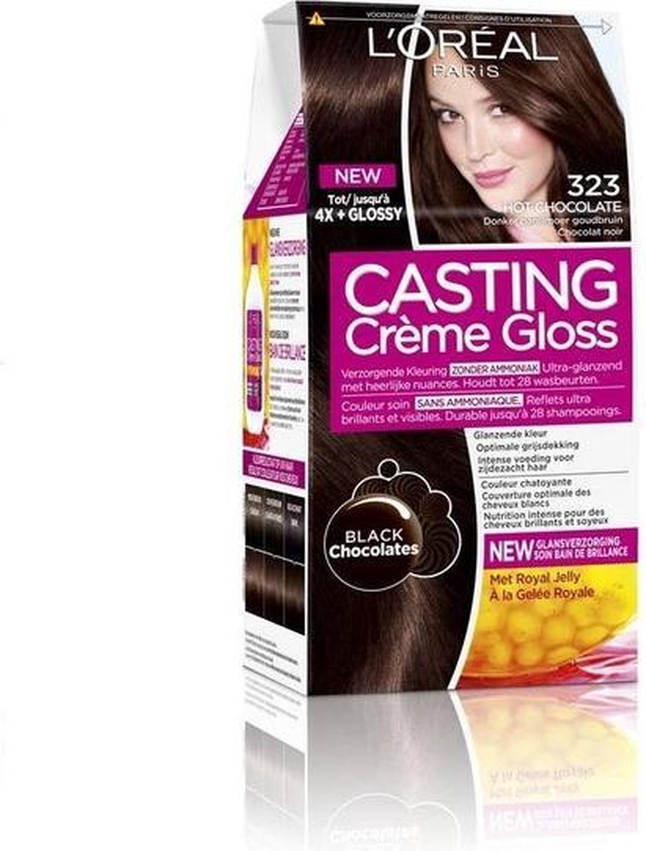 L'Oreal Paris L&apos;Oréal Paris Casting Crème Gloss 323 Hot Chocolate