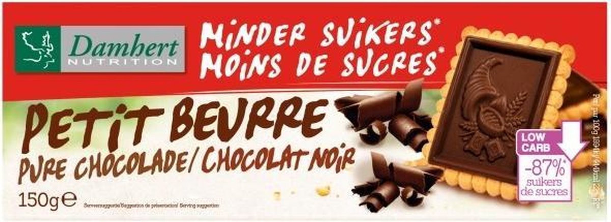 Damhert Tagatesse Petit Beurre Koekjes Puur