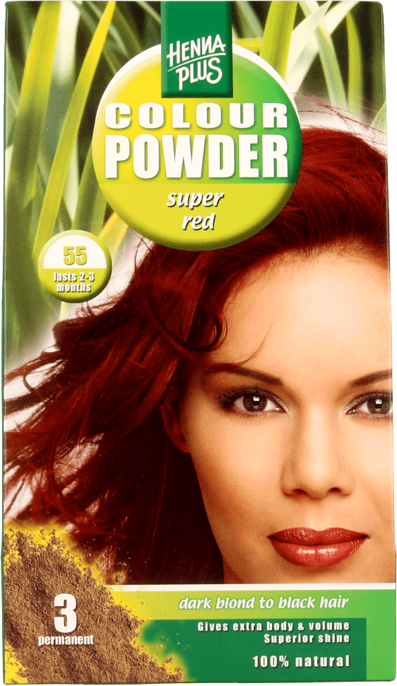 Hennaplus Colour Powder 55 Super Red