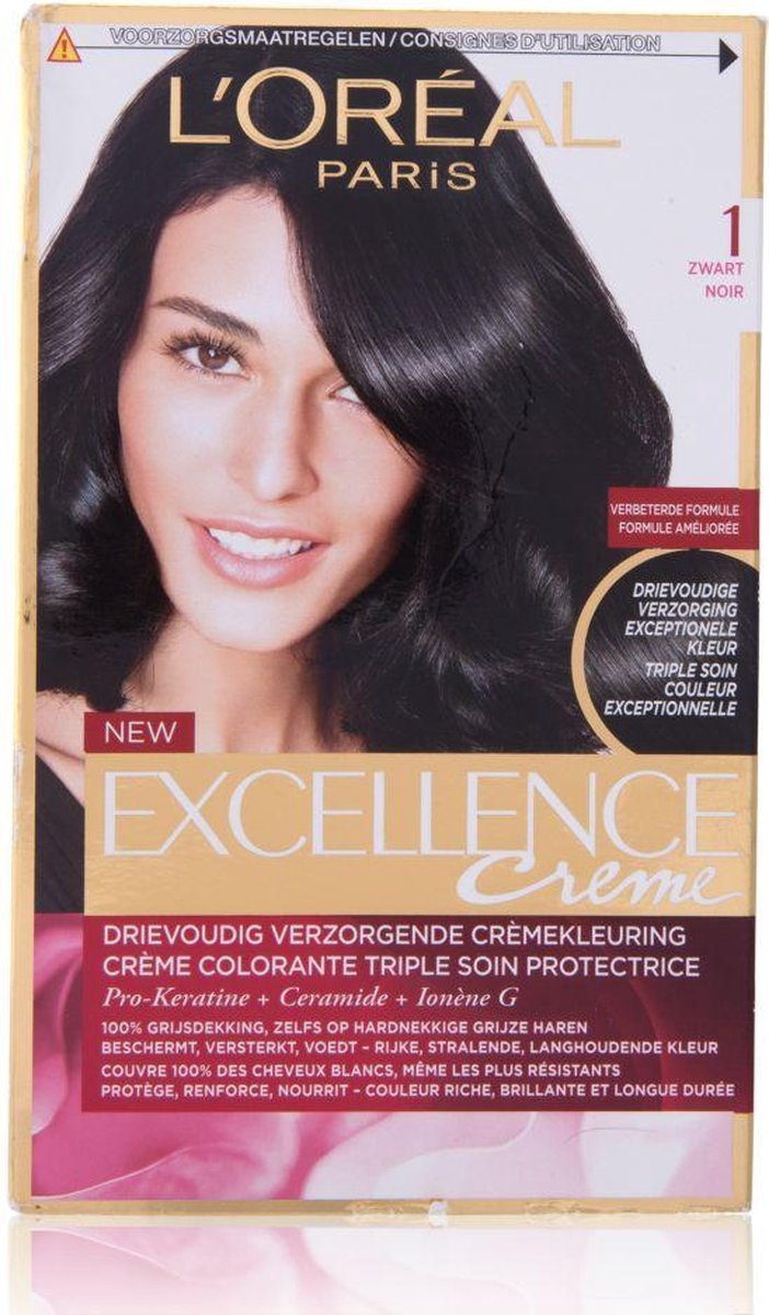 L'Oreal Paris L'Oréal Paris Excellence 1 - Zwart