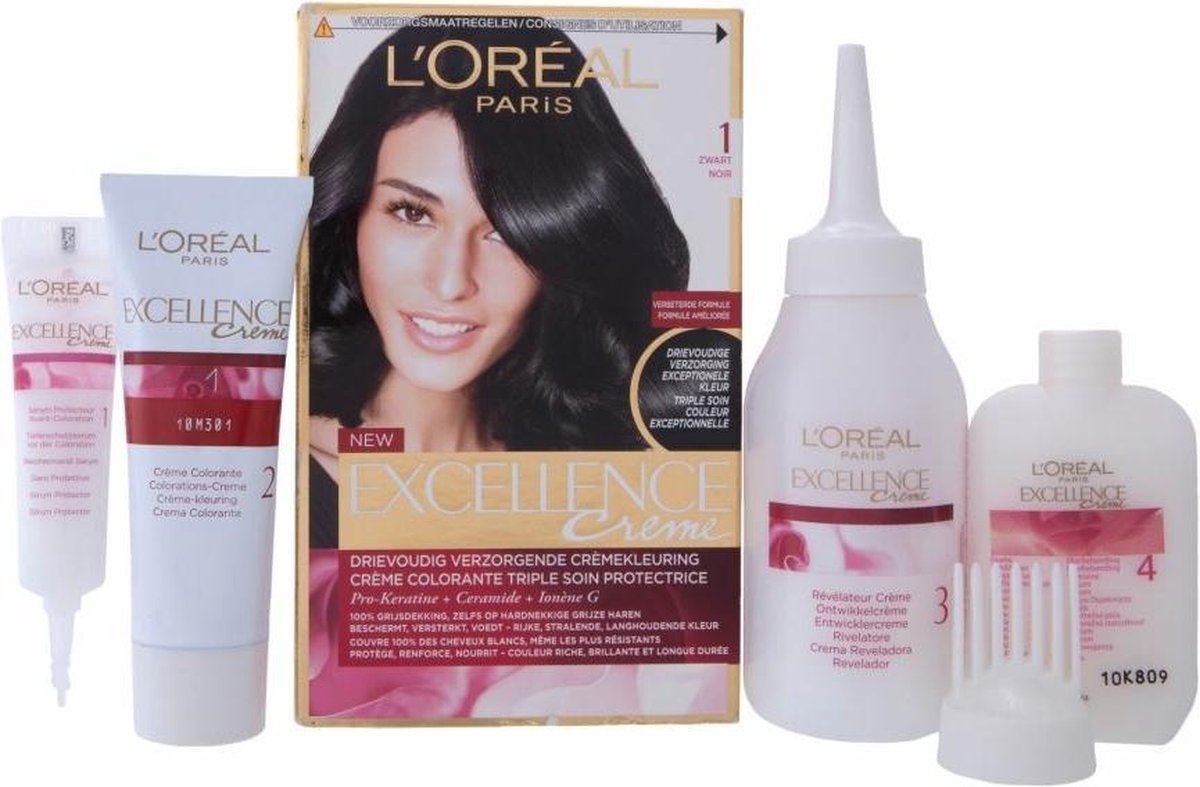 L'Oreal Paris L'Oréal Paris Excellence 1 - Zwart