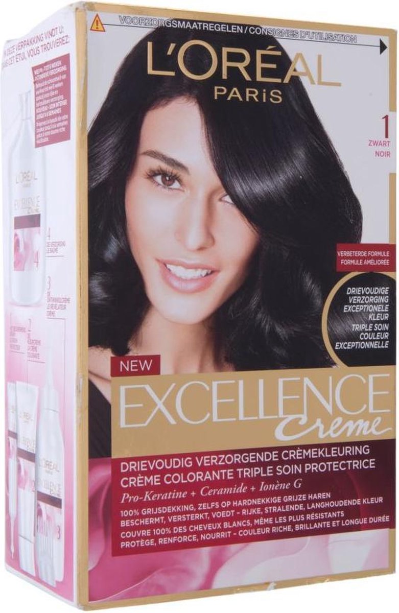 L'Oreal Paris L'Oréal Paris Excellence 1 - Zwart