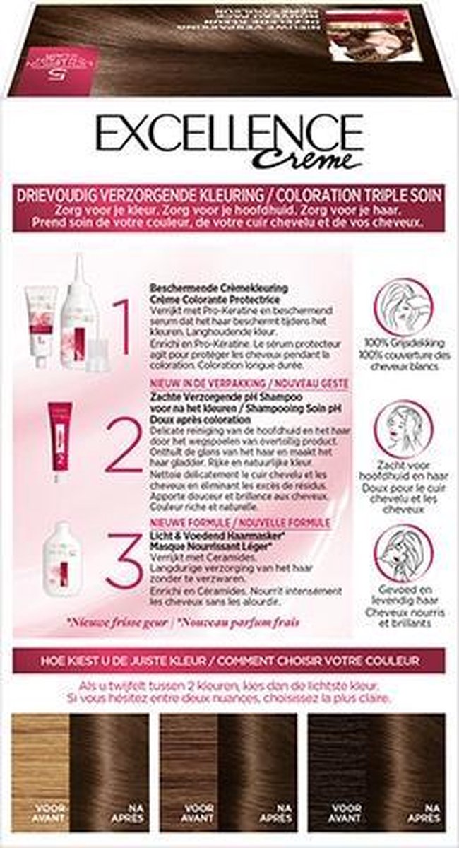 L'Oreal Paris L'Oréal Paris Excellence 5 Licht - Zwart