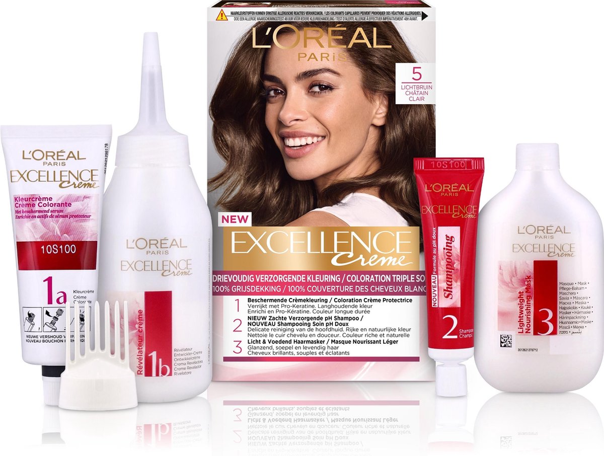 L'Oreal Paris L'Oréal Paris Excellence 5 Licht - Zwart
