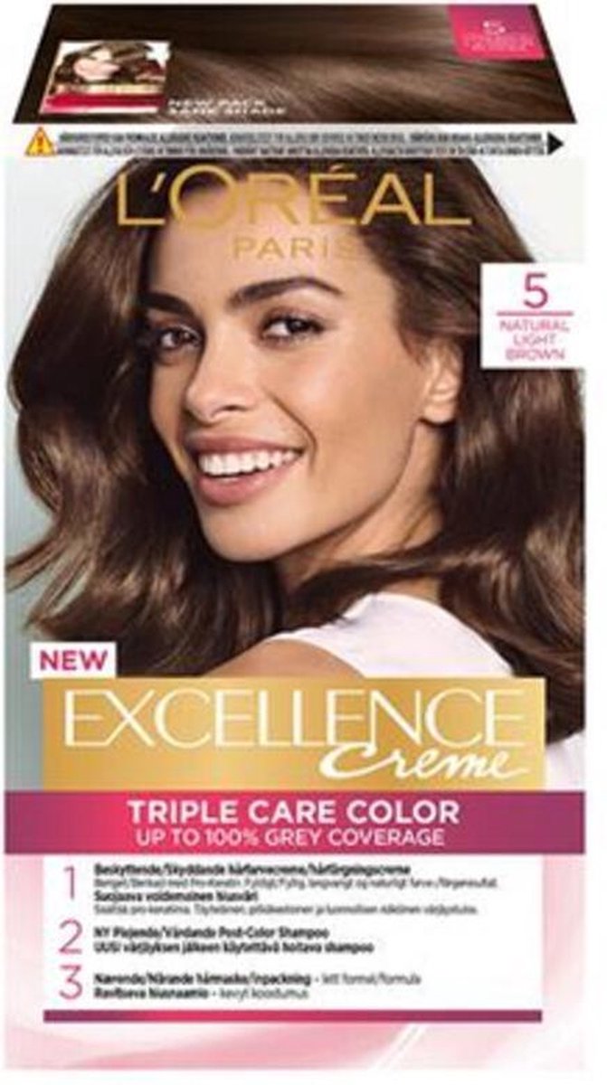 L'Oreal Paris L'Oréal Paris Excellence 5 Licht - Zwart