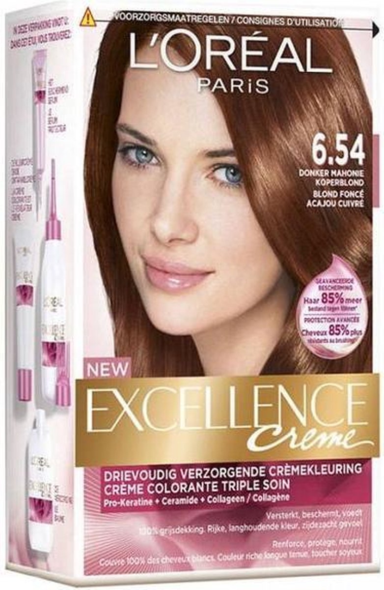 L'Oreal Paris L'Oréal Paris Excellence 6.54 Donker Mahonie Koperblond