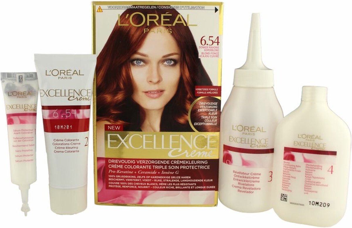 L'Oreal Paris L'Oréal Paris Excellence 6.54 Donker Mahonie Koperblond