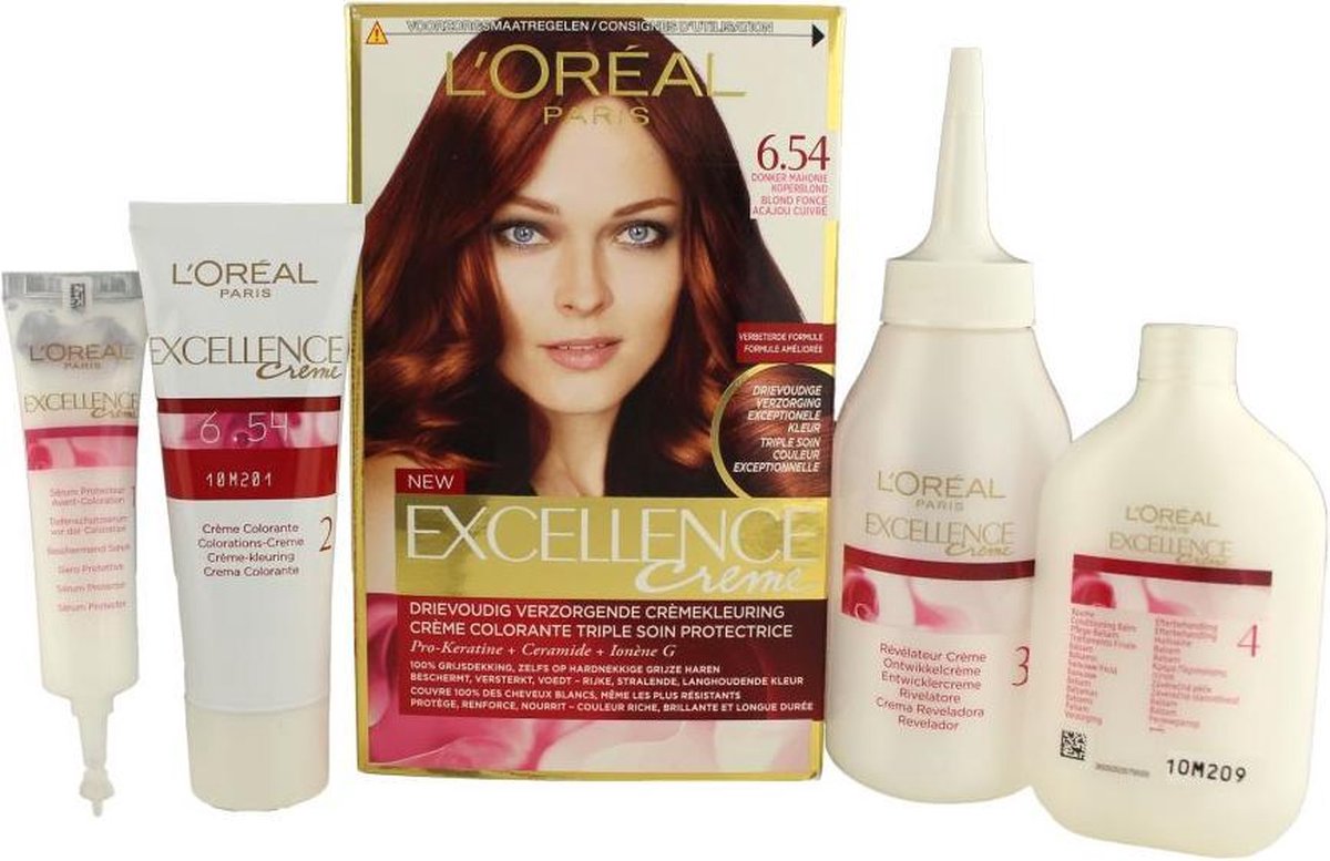 L'Oreal Paris L'Oréal Paris Excellence 6.54 Donker Mahonie Koperblond
