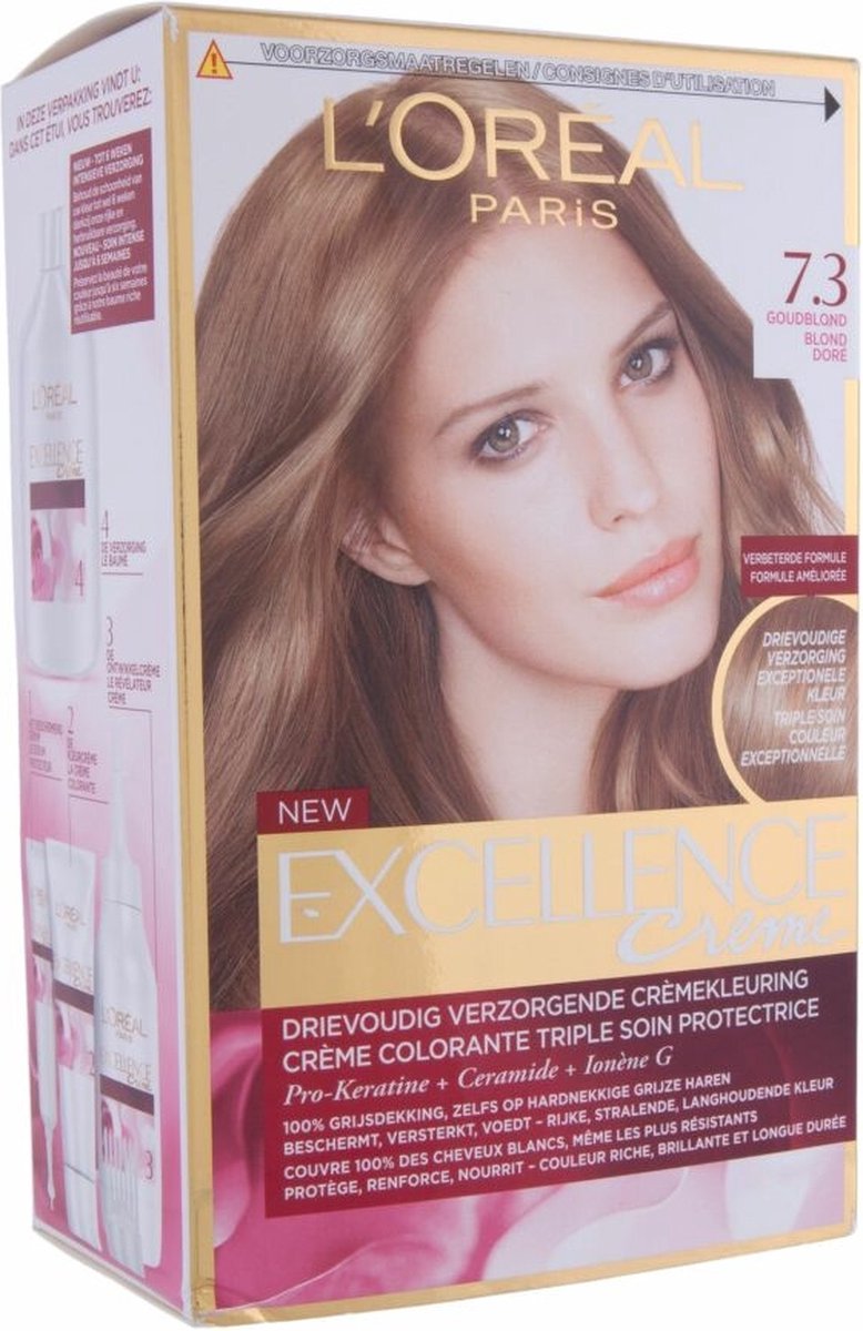 L'Oreal Paris L'Oréal Paris Excellence 7.3blond - Bruin