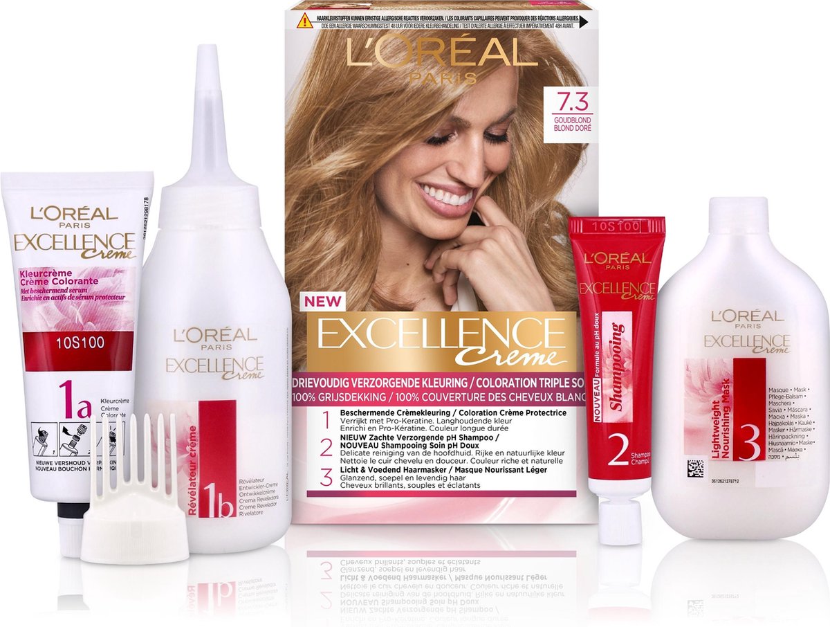 L'Oreal Paris L'Oréal Paris Excellence 7.3blond - Bruin