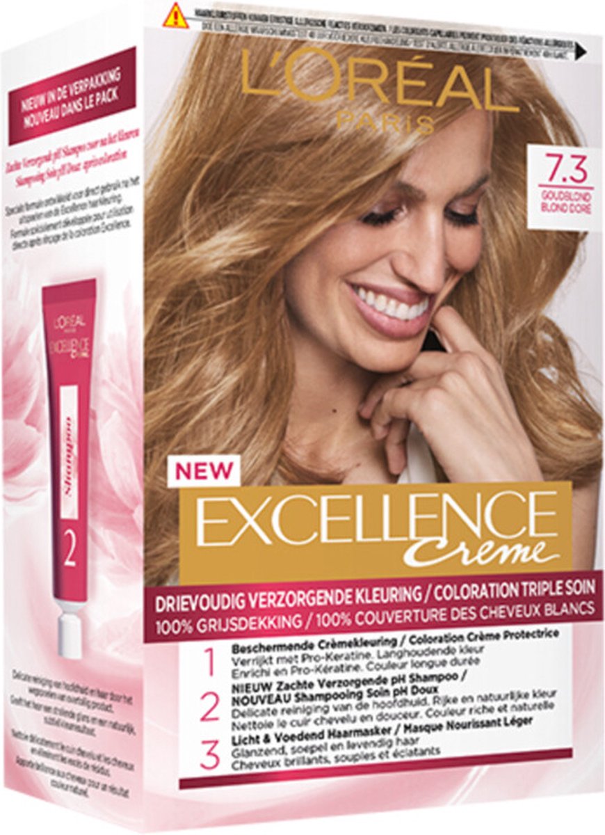 L'Oreal Paris L'Oréal Paris Excellence 7.3blond - Bruin