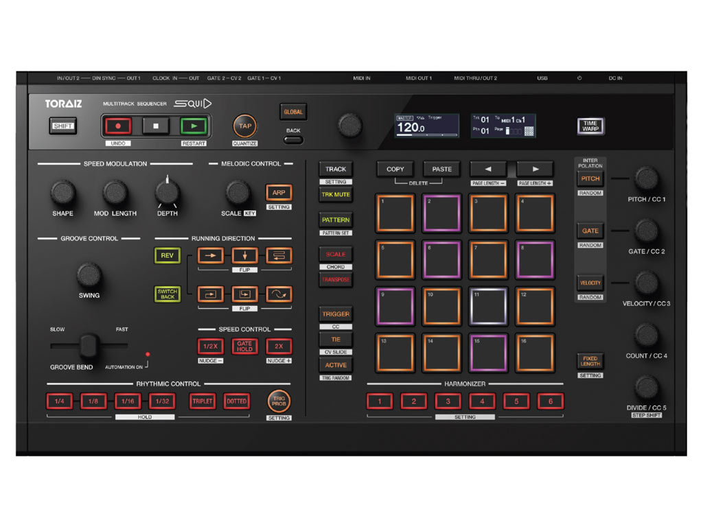 Pioneer Toraiz Squid multitrack sequencer