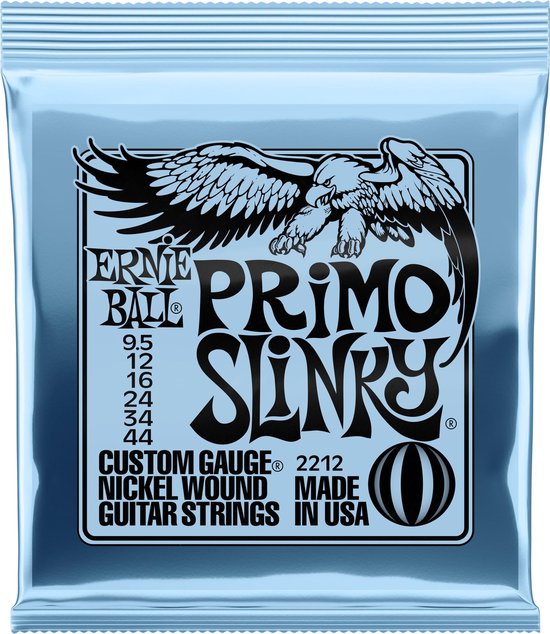 Ernie Ball 2212 Primo Slinky .0095 - .044 snarenset