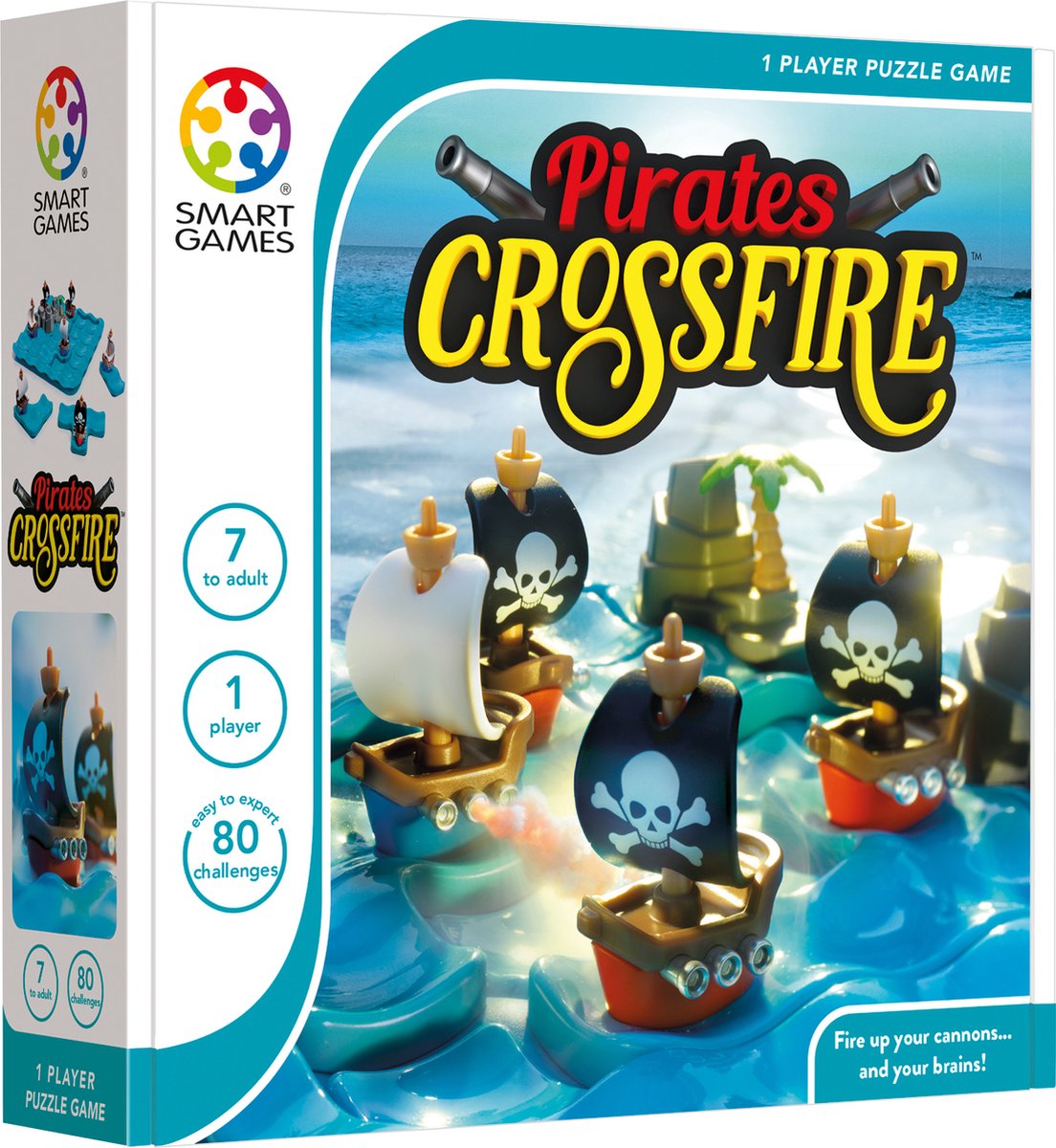 Smart Games Spel Pirates Crossfire