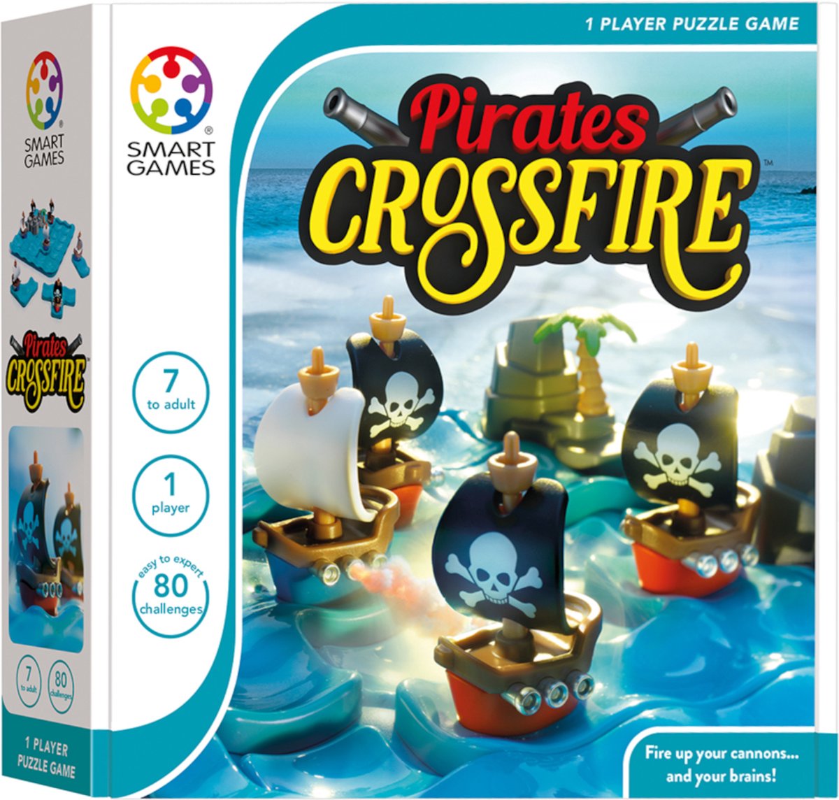Smart Games Spel Pirates Crossfire