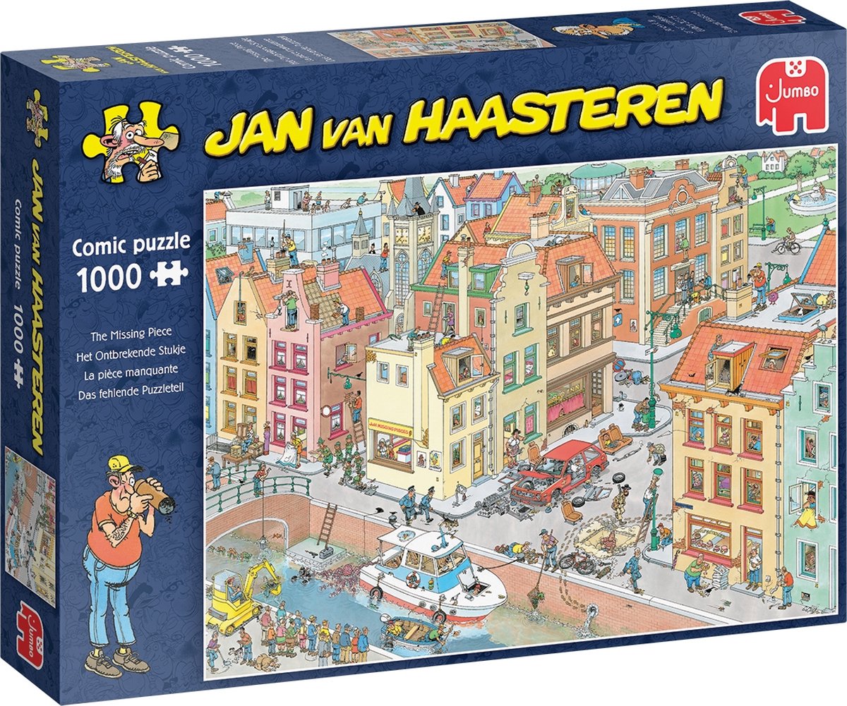 Jumbo Puzzel Jan Van Haasteren Het Ontbrekende Stukje 1000 Stukjes