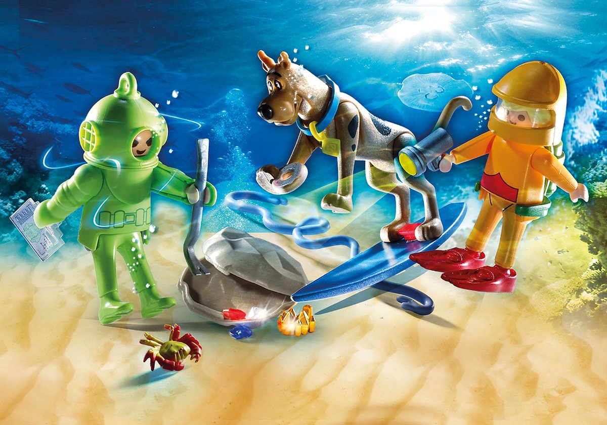 Playmobil 70708 Scooby-Doo! Avontuur Met Ghost Diver