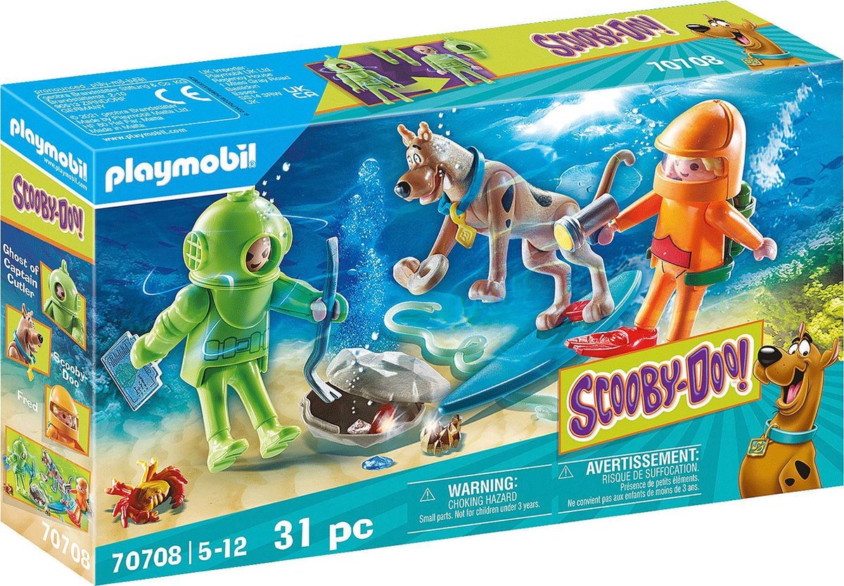 Playmobil 70708 Scooby-Doo! Avontuur Met Ghost Diver