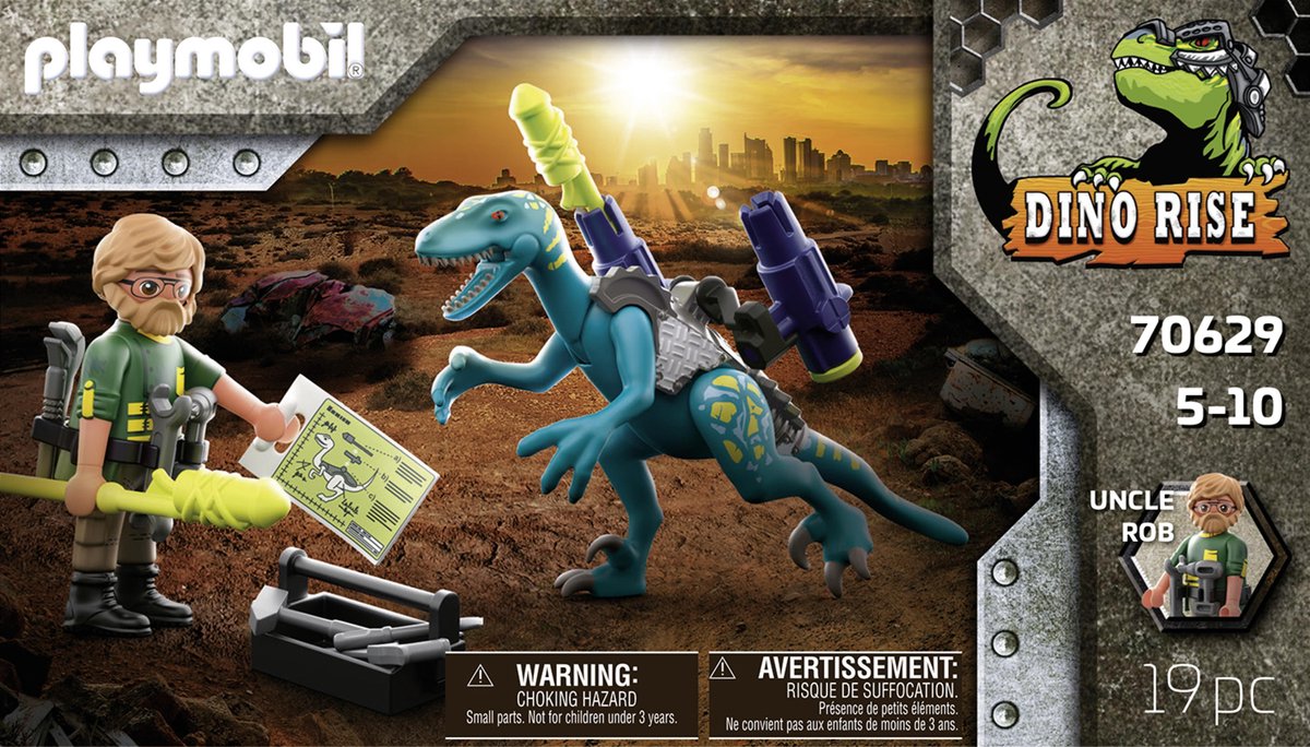 Playmobil 70629 Uncle Rob Bewapenen Voor De Strijd