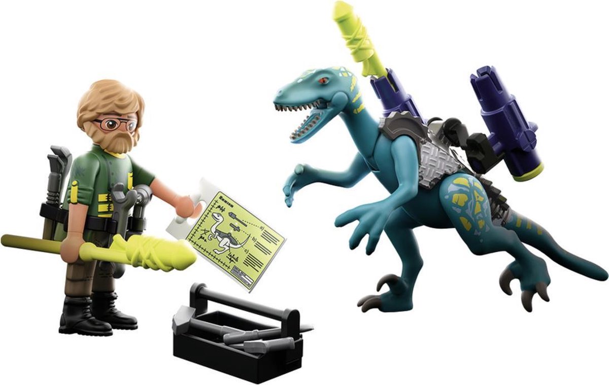 Playmobil 70629 Uncle Rob Bewapenen Voor De Strijd