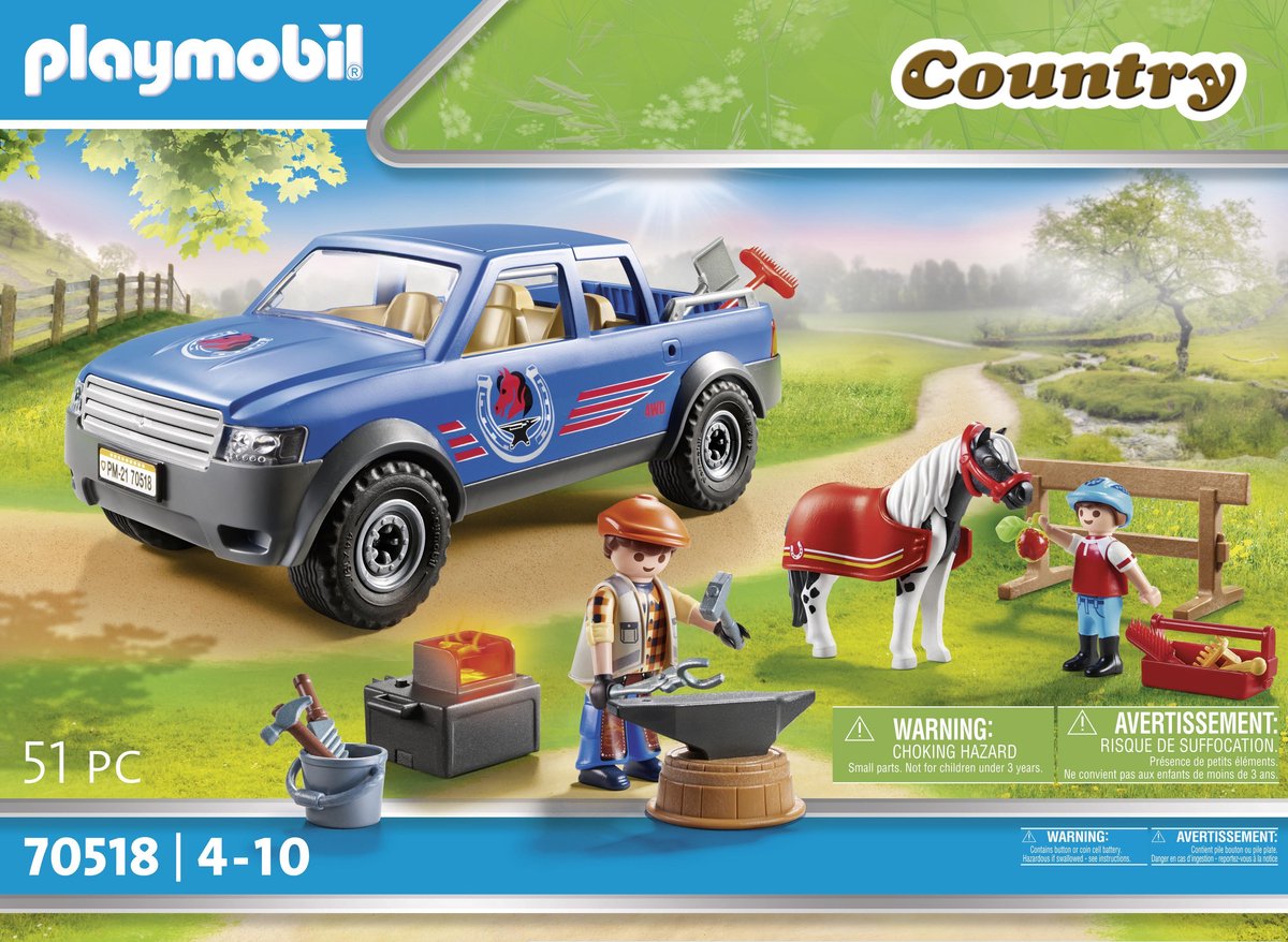 Playmobil 70518 Mobiele Hoefsmid